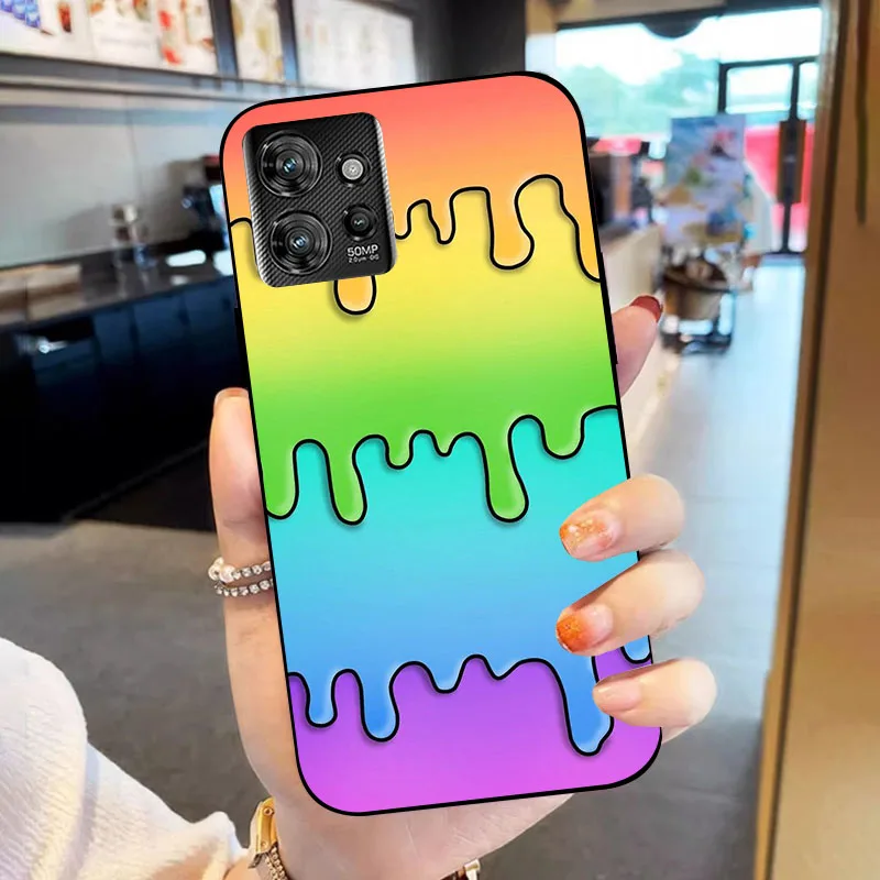 Soft Silicone TPU Back Cover Protective Case for Motorola Thinkphone 5G