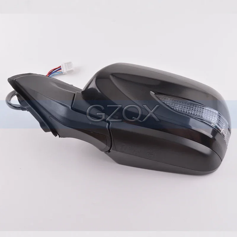 CAPQX 스바루 레거시 2010 2012 아웃백 2010 2011 사이드 백미러, 전기 접이식 백미러, 9 핀