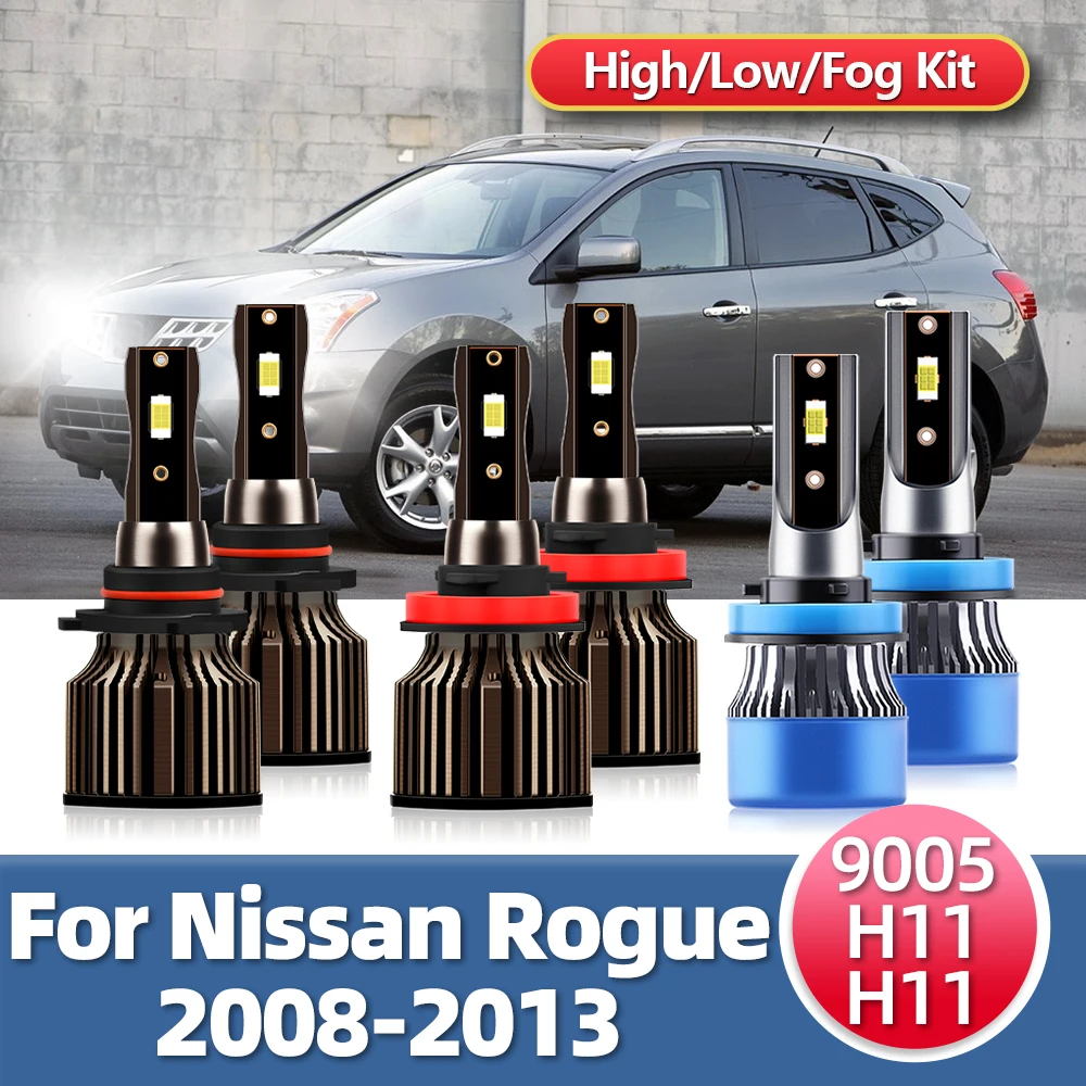 

Roadsun супер яркие автомобильные светодиодный фары для Nissan 15000LM лампы Luces диоды лампы для Rogue 2008 2009 2010 2011 2012 2013