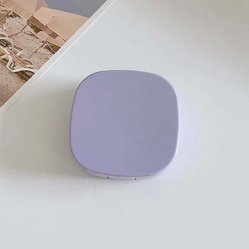 Contact lens case simple DIY square box portable beauty eye box companion dual box glossy storage box 6