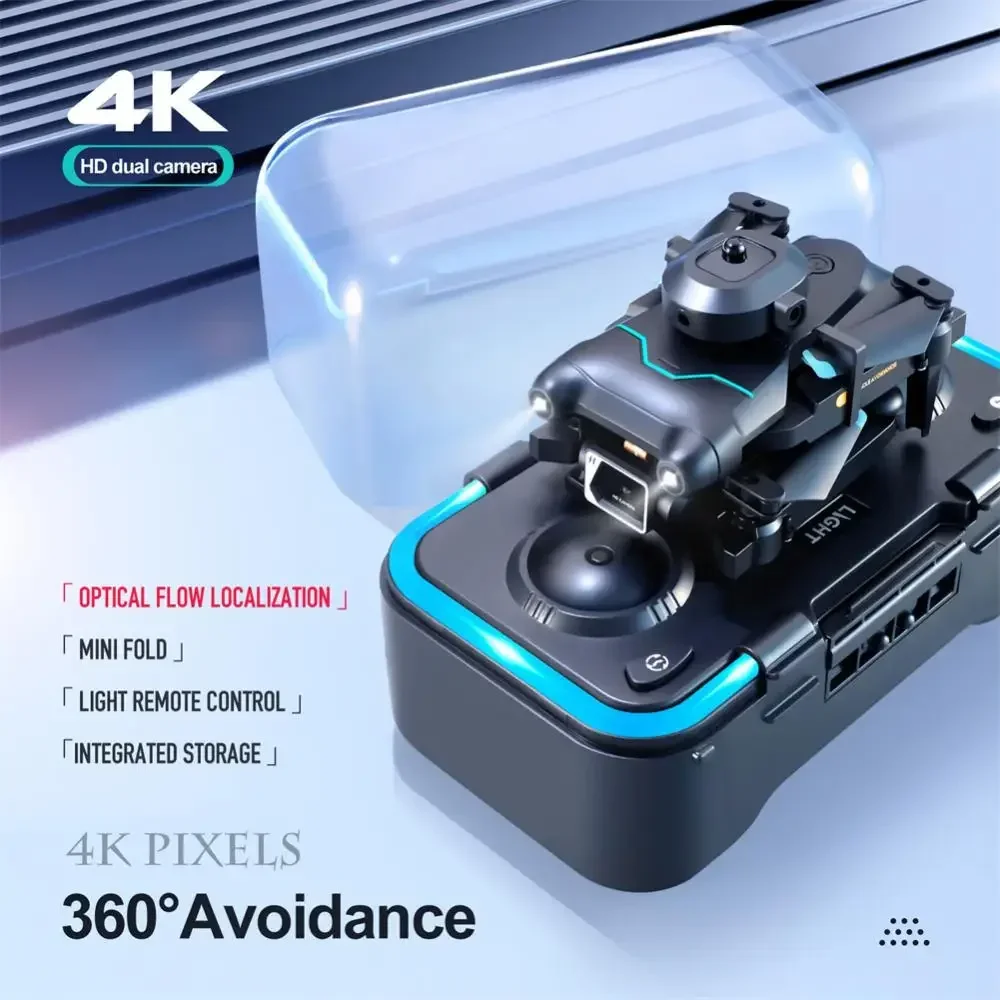 S96 Mini Drone 4K Fotocamera Professionale Drone Fpv Flusso Ottico Evitamento Ostacoli Pieghevole Quadcopter Rc Elicottero Uav
