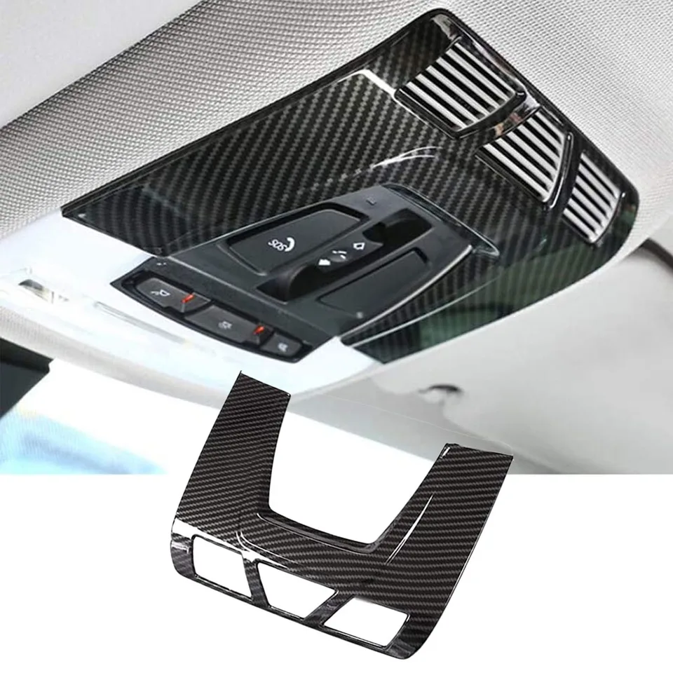 Car Interior Front Reading Light Roof Lamp Panel Cover Trim For BMW 1 2 3 4 Series X1 X2 X5 X6 F30 F22 F34 F36 F48 F47 F15 F16