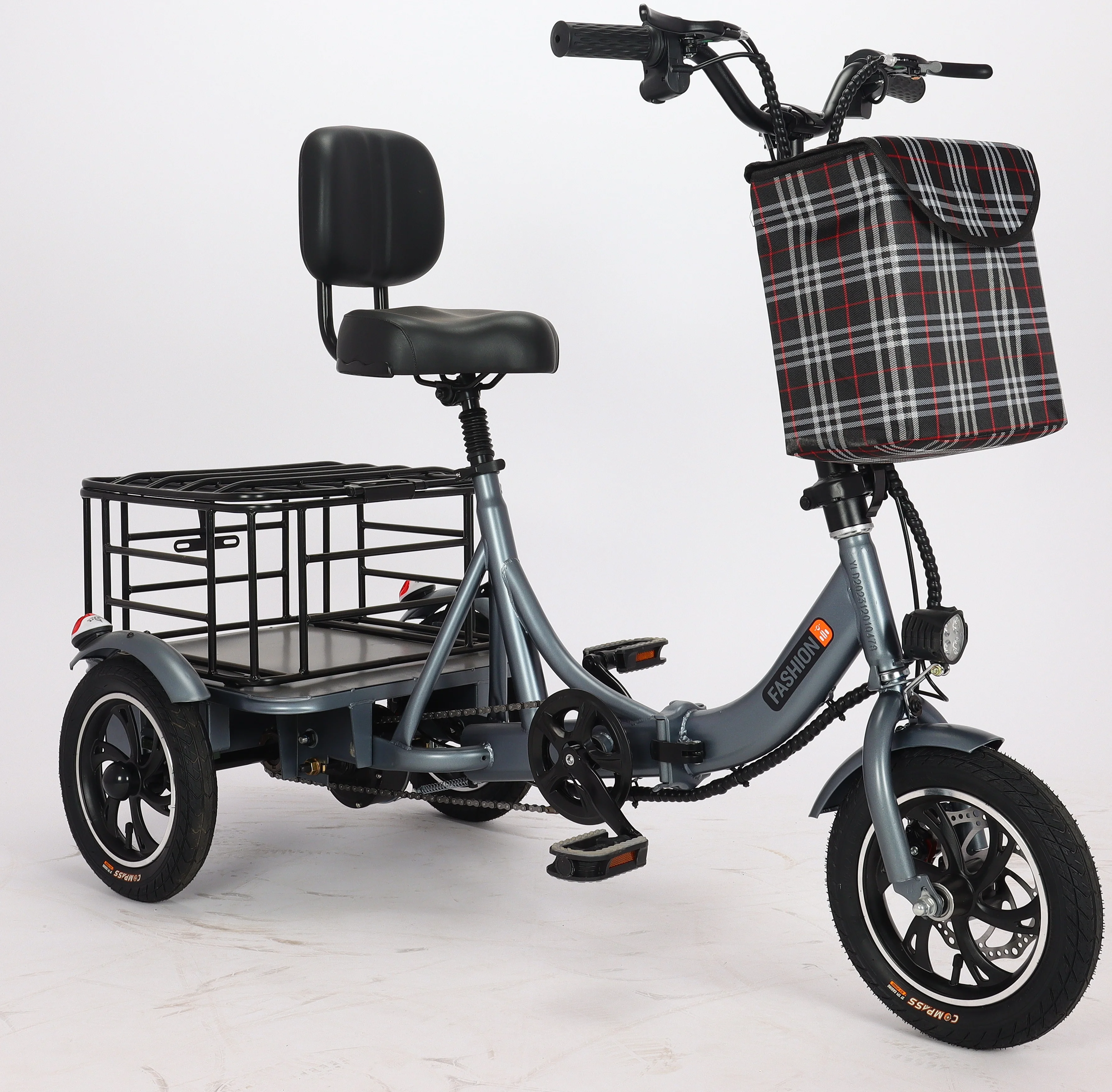 

Новая модель Y3-XK взрослый Электрический трицикл со съемной батареей, подходит для пожилых людей, электрические скутеры с ограниченными возможностями