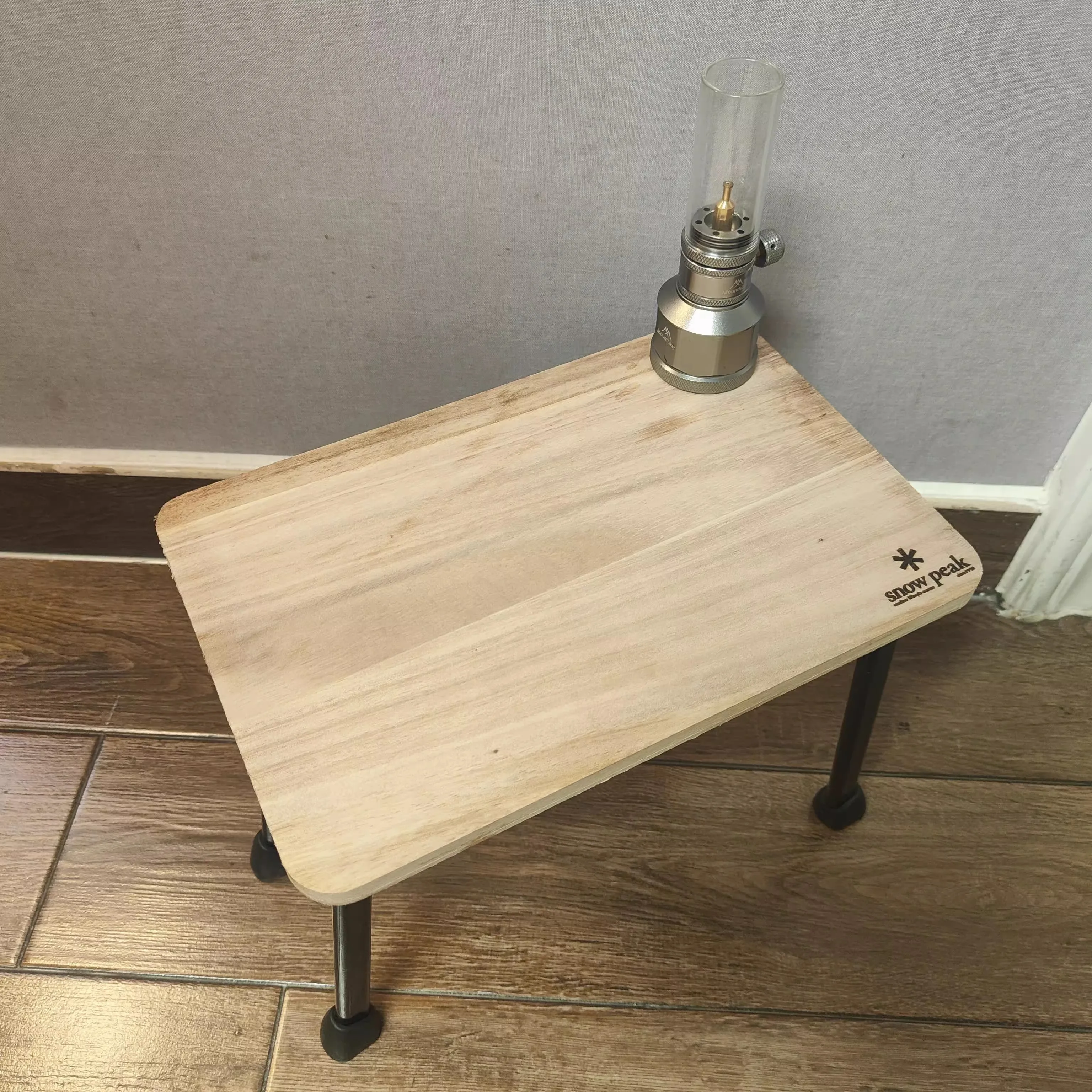 

Tea Dinner Mini Outdoor Camping Hiking BC Foldable Table SOLO Solid Wood Lightweight and Portable