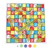 1Set Snake Ladder Educational Kids Children Toys Interesting Board Game Set Portable Flying Chess Board Family Board Game 3