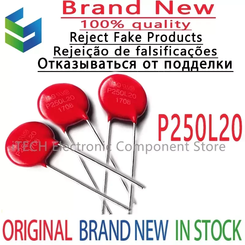 

Новинка 100%, оригинальный Варистор V250LA20AP P250L20 V250LA20A, 250 В, ПФ, диаметр 14 мм, 10 шт.