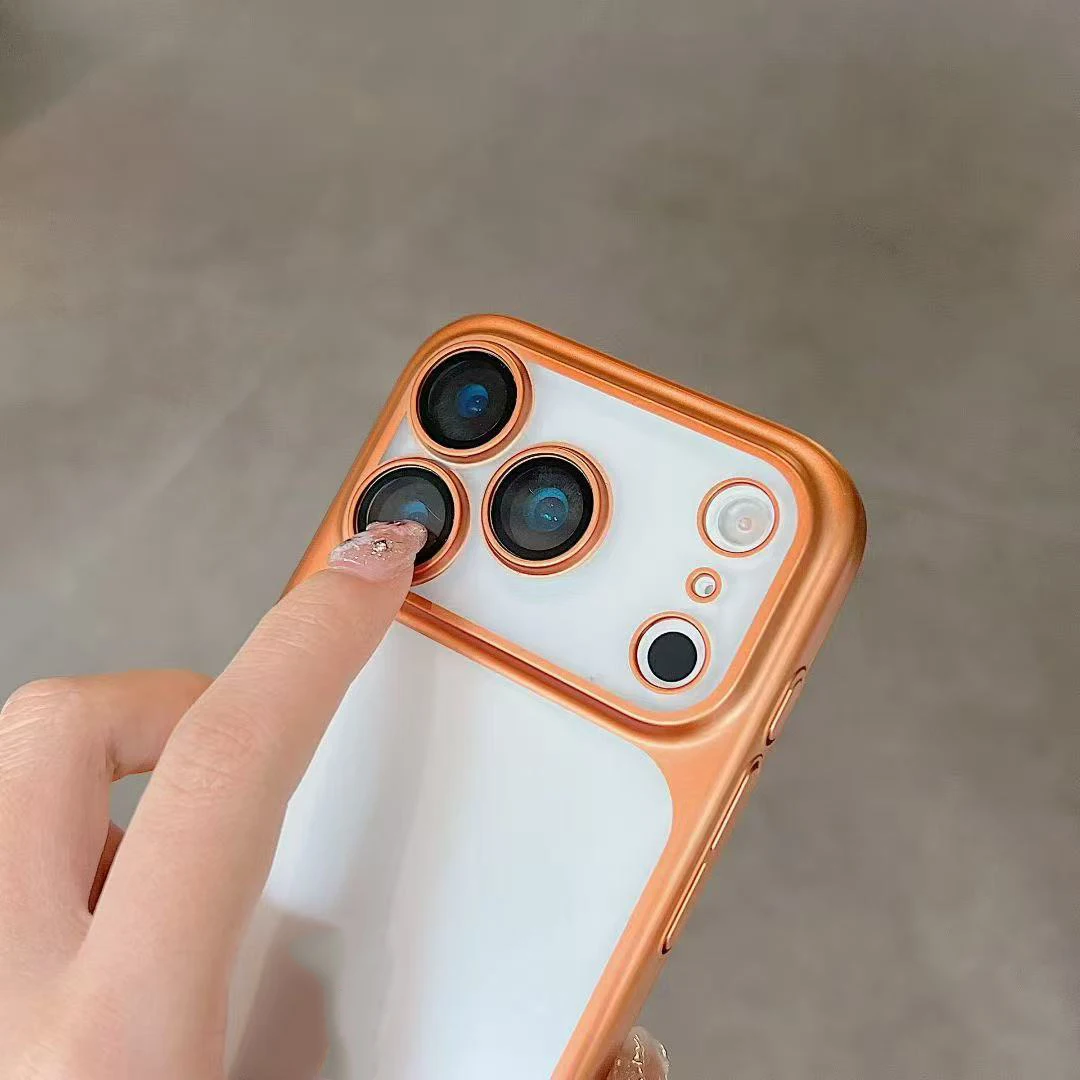 Matte Frosted Ultra Slim Shockproof Phone Case with Camera Lens Protection