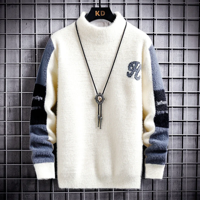 Рисунок 4 - Свитер мужской оверсайз с круглым вырезом