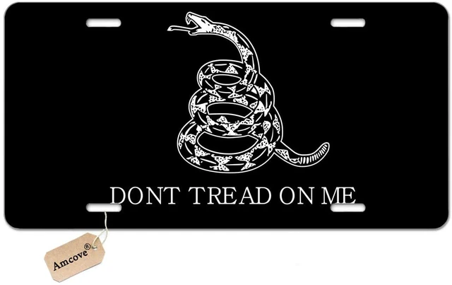 Gadsden Flag Patch Parody Snake Don't Tread On Me No Step on Snek