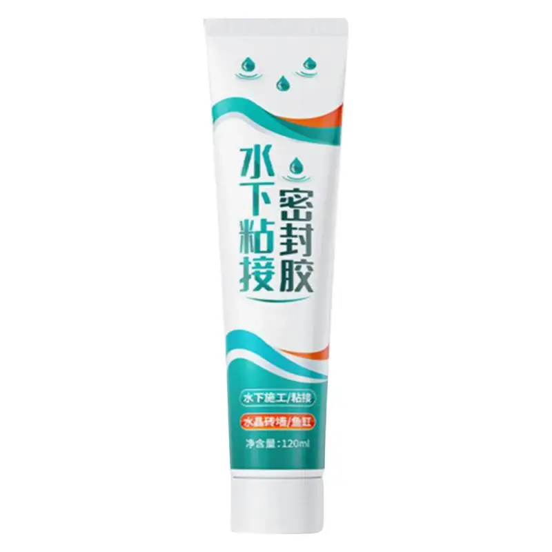 

120ml Sealant Glue For Fish Tank Swimming Pool Ceramic Tile Ship Repair Can Operate Underwater Fast Curing