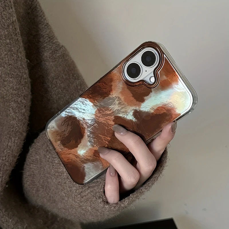 Vintage Coffee Blend Brown Pattern Phone Case - Autumn Winter Collection
