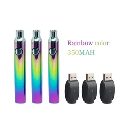 Cordless Electric Soldering Iron Pen with Rechargeable Battery and Heat Tips (3pcs Rainbow 350MAH)