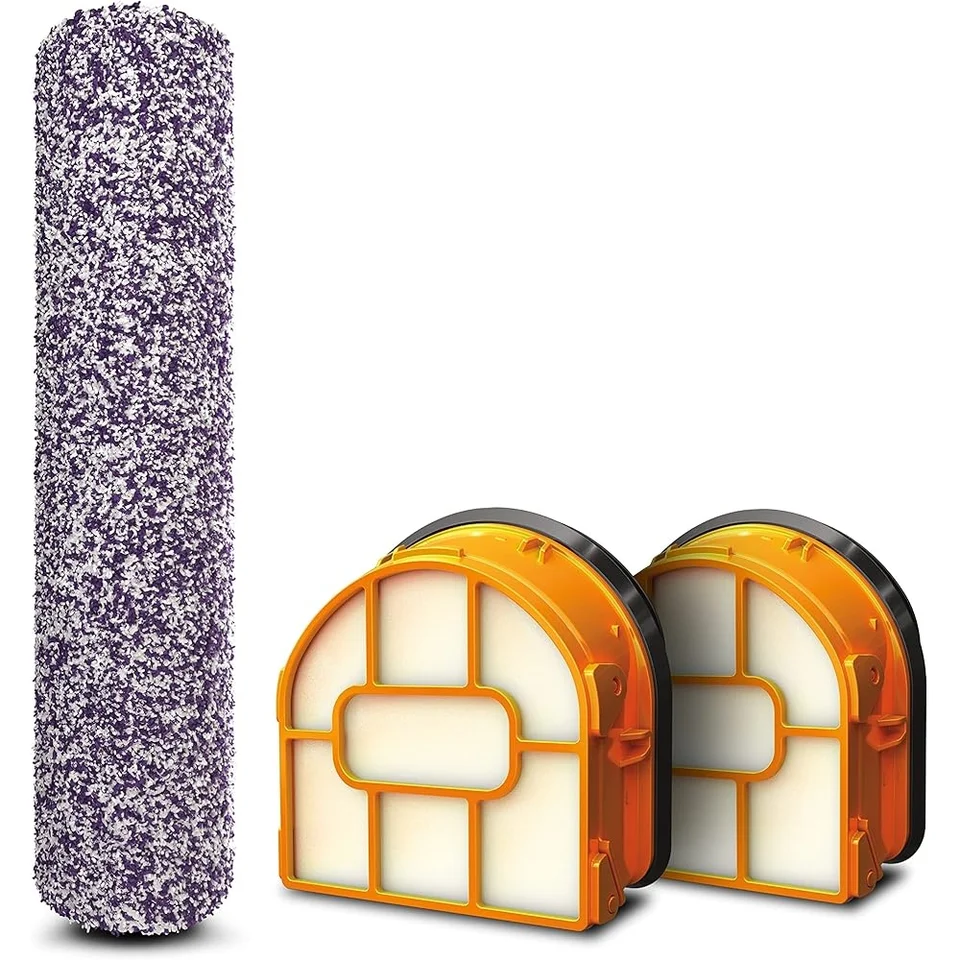 Antimicrobial Brushroll and Washable Filter for Cleaners