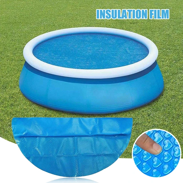 Round Pool Solar Cover Protector Solar Swimming Pool Cover Round Protector  Solar Heat Retaining Cover For Round Above Ground - AliExpress