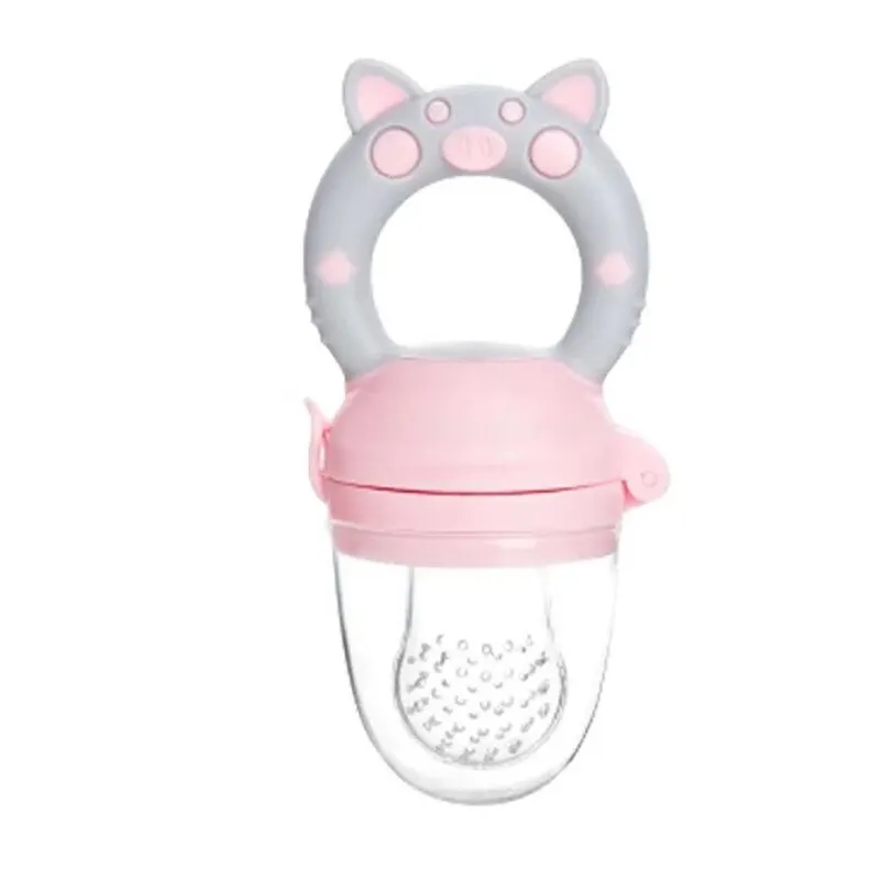 Silicone fruit feeder Silicone Fresh Food Nibbler Baby Feeder Kids Boy Girl Fruit Nipples Feeding Safe Infant Baby Supplies Nipple Soother Bottles