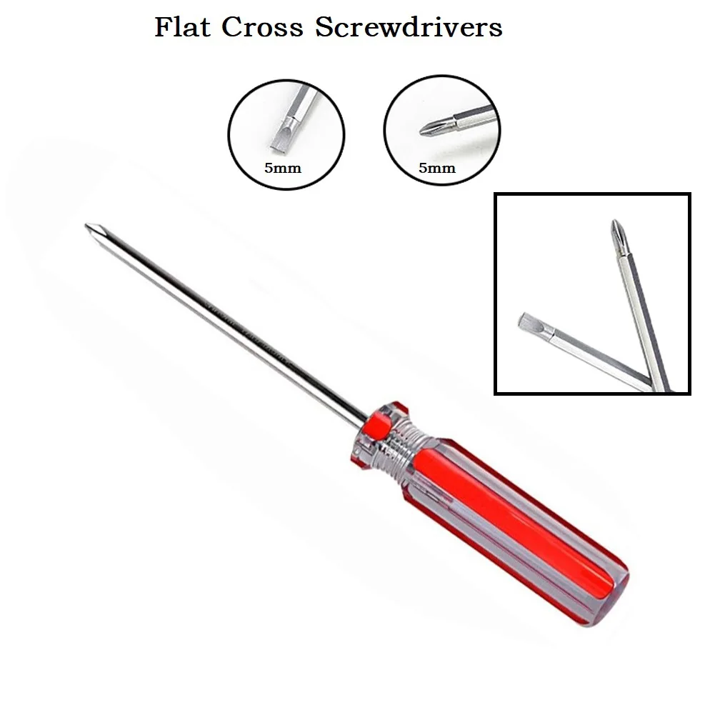 

Small Screw Screwdriver Operating All Kinds Of Double Head Operating All Kinds Plastic Slotted Cross Screwdriver