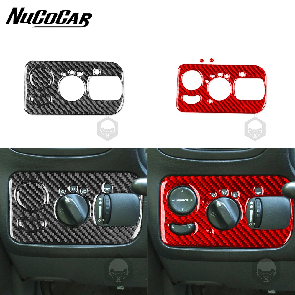 

Для Dodge Caravan 2001-2007 кнопки переключателя фары из углеродного волокна рамная панель отделка аксессуары для интерьера автомобиля декоративные наклейки