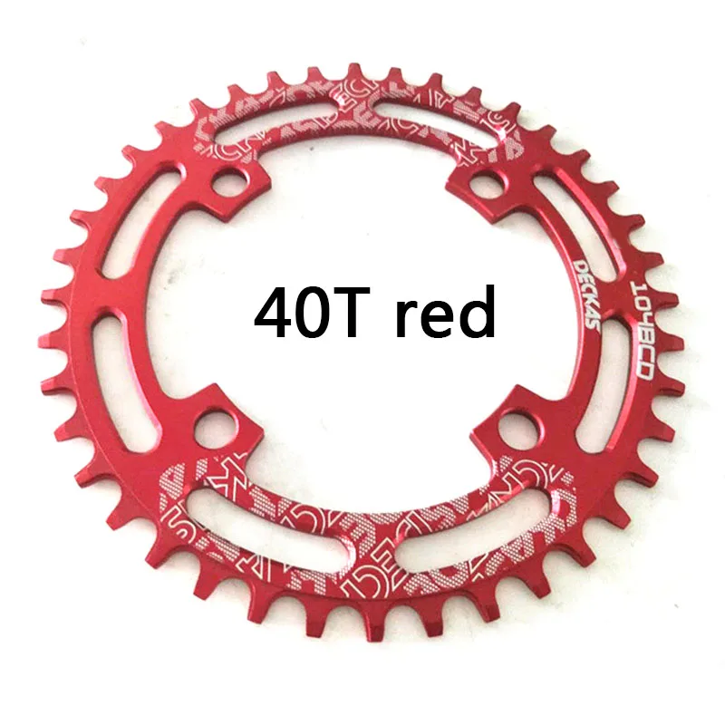 Aluminum MTB Chainring Sprocket Wheel, 40-52T, Free Shipping