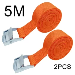 Heavy - Duty Tension Rope Tie Down Strap (Orange)