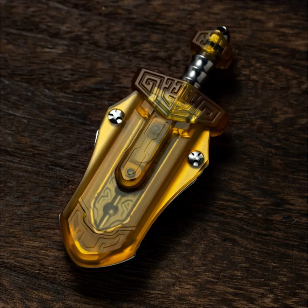 WANWU Special Materials Taia Sword Oil Slick Zirconium Mechanical