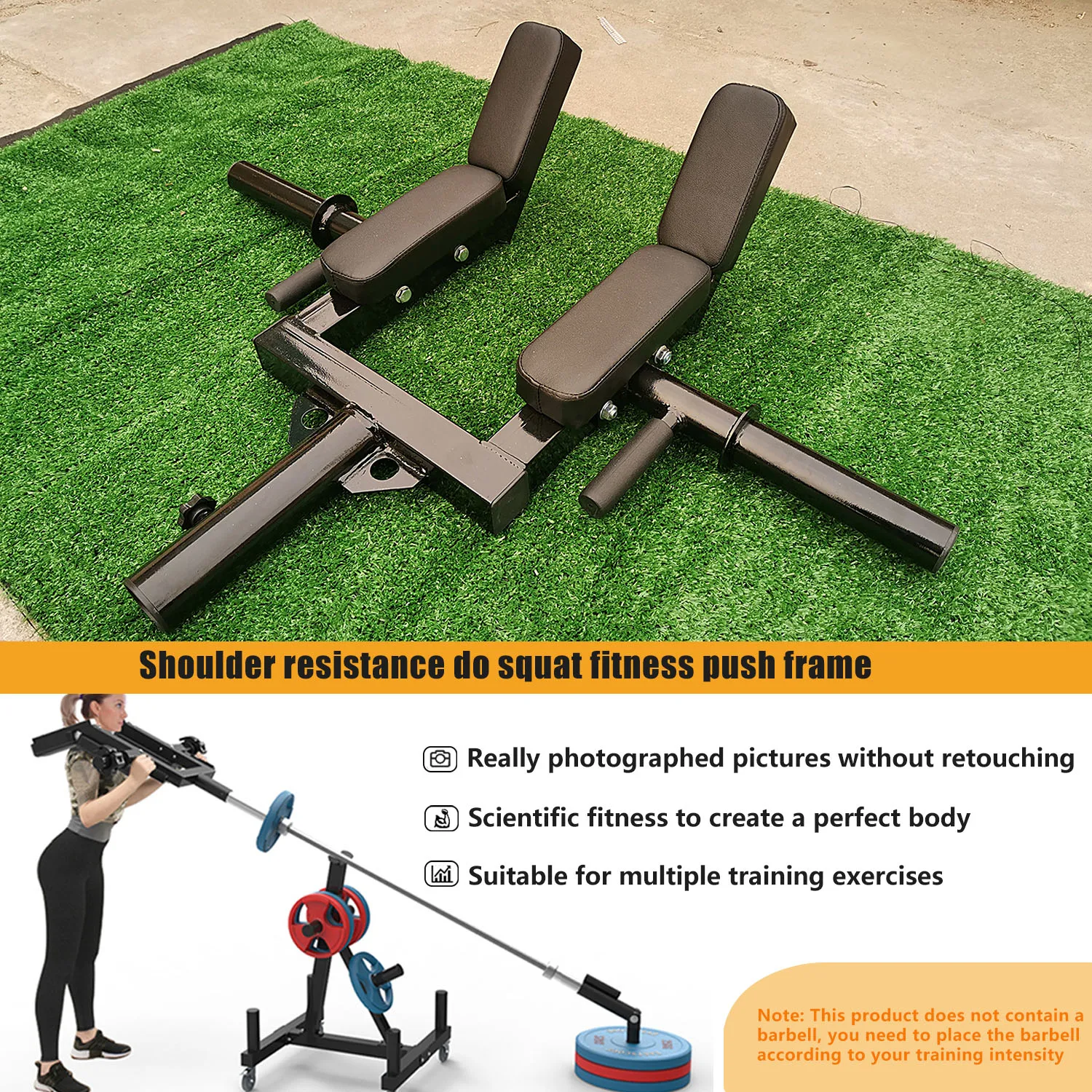 Viking Press Landmine Handle for 2-Inch Barbell, T-Bar Row Attachment Core Strength Training Accessories, Shoulder Press 3