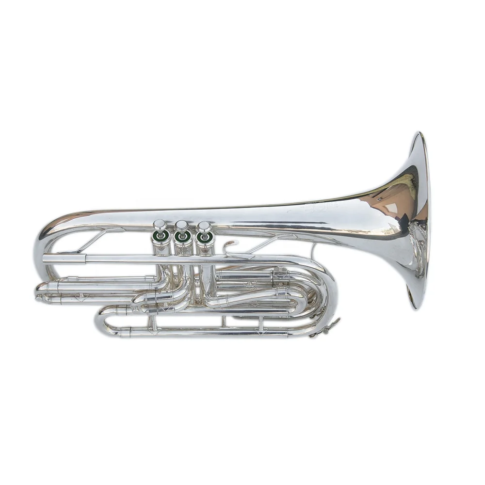 SEASOUND Cheap High Quality Bb Gold Marching Instrument Trombone JYMTB1312
