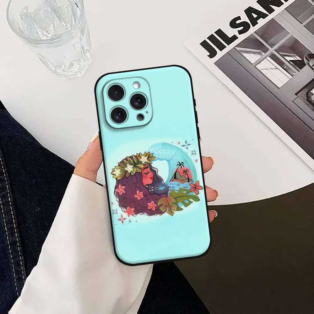 Cartoon Anime M-Moana TPU Soft Phone Case - Skin-Friendly Protection