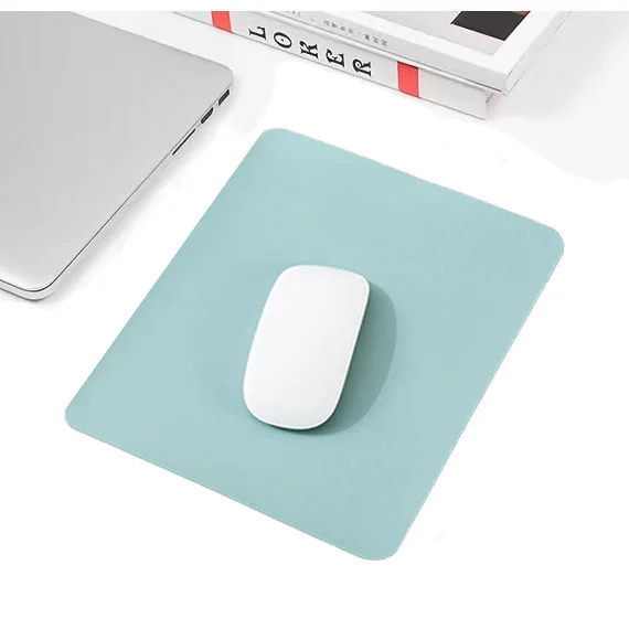 Elegant Waterproof Leather Mouse Pad – Anti-Slip Desk Accessory, 23x19cm