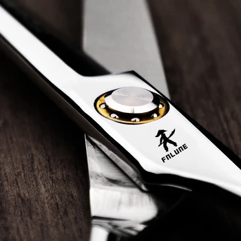 Fnlune 6,0 Zoll Friseurschere - Salon Zubehör für Barber, Haarschnitt und Ausdünnung