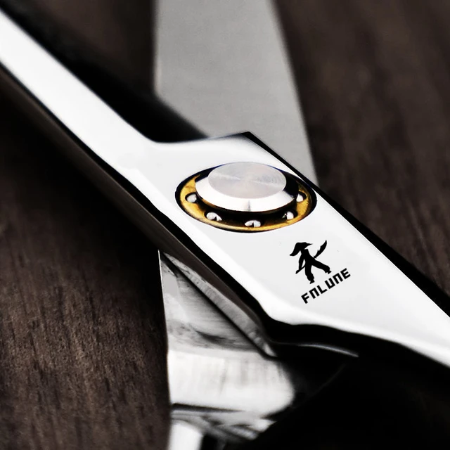 Fnlune 6,0 Zoll Friseurschere - Salon Zubehör für Barber, Haarschnitt und Ausdünnung
