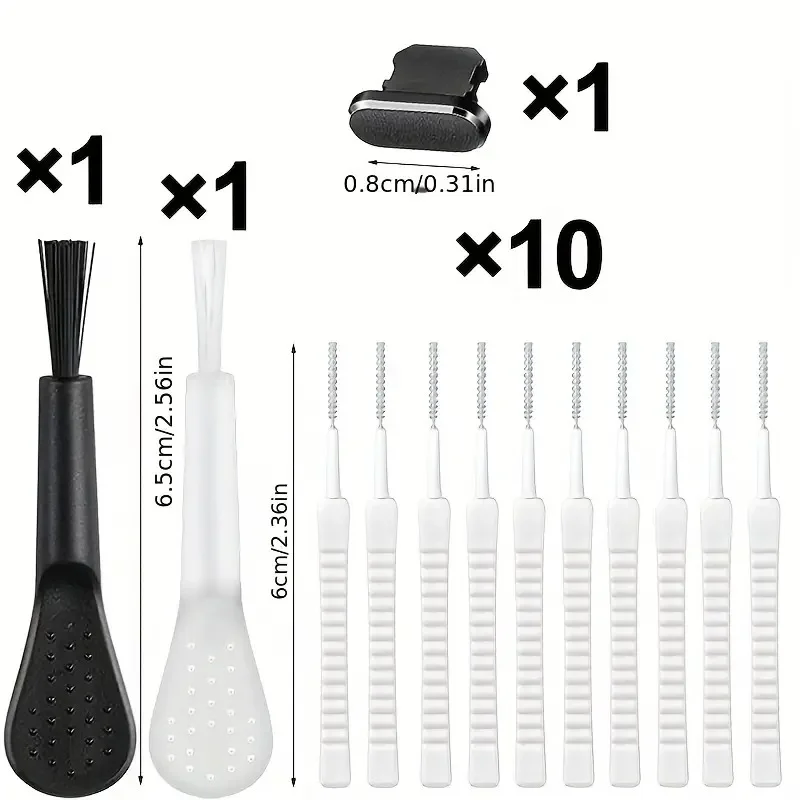 Mobile Phone Dust Plug Port Cleaning Kit 13Pcs Computer Keyboard thumbnail 4