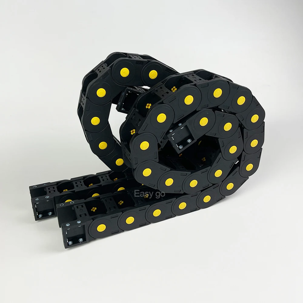 

1m Transmission Chains Bridge Type 25x75 Plastic Towline Nylon Cable Drag Chain Wire Carrier