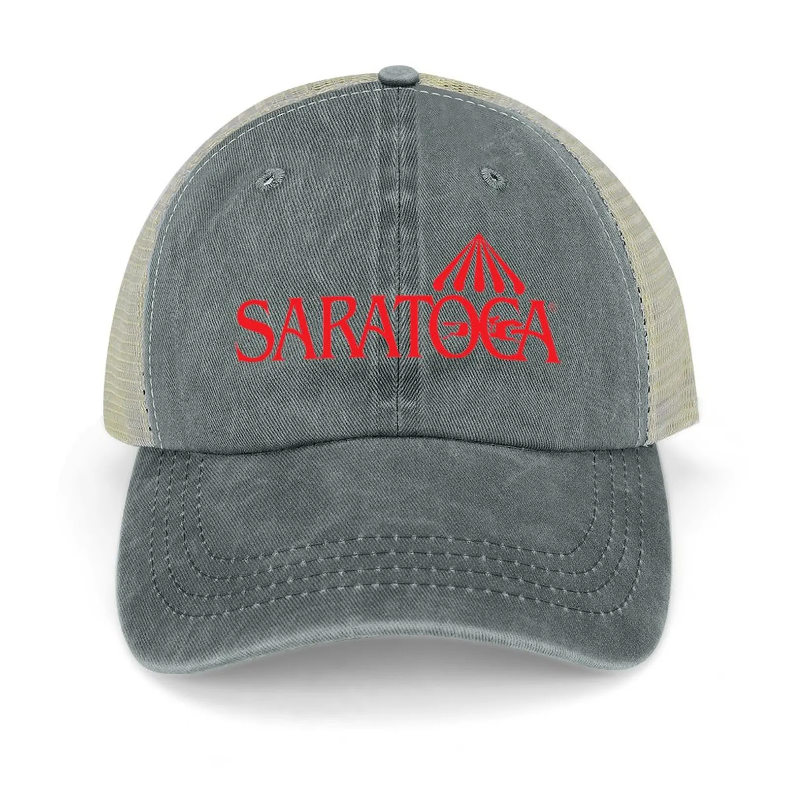 

Saratoga Springs Race Track Cowboy Hat western Hat Rugby Mens Tennis Women's