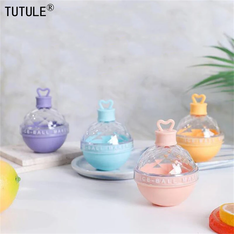 New-Ice-Grid-Ice-Cube-Moulds-Ice-Making-Magic-Box-Round-Ice-Ball ...