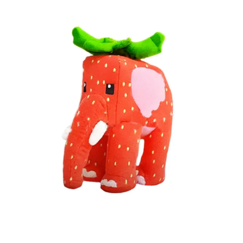 2026 Brainrot Sammy Jandel Strawberry Elephant No.67 Plush Doll