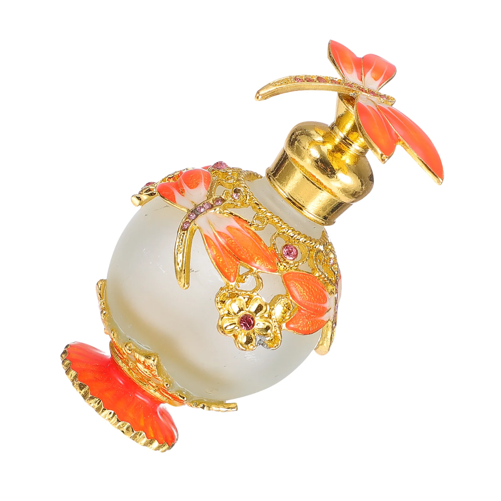 

15 Ml Makeup Travel Containers Dragonfly Perfume Bottle Storage Holder Adornment Essential Oil Arab Practical Sub Frosted Glass