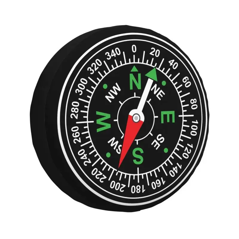 

Nautical Camping Adventure Compass Spare Tire Cover for Toyota Mitsubishi Suzuki Jeep RV SUV Camper Car Wheel Protector Covers