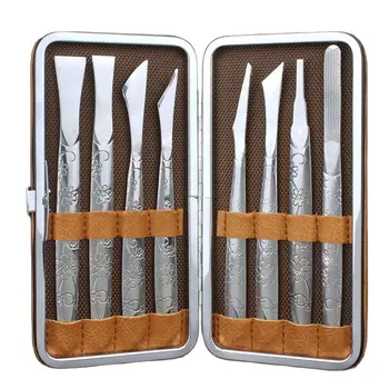 Leather Craft Skiving Knife with Sharp Handle, Handwork DIY Tool, 1Set 1