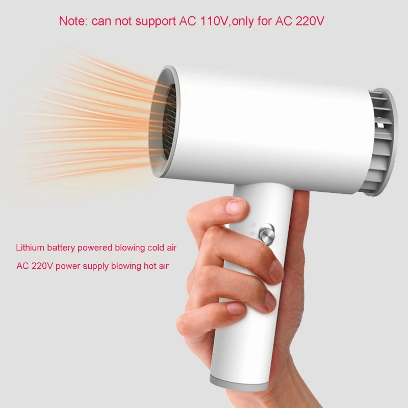 808F Wireless Rechargeable Hair Dryer Cordless Art Painting Dryer Portable Blower Blow for Drying Painting Pet Baby