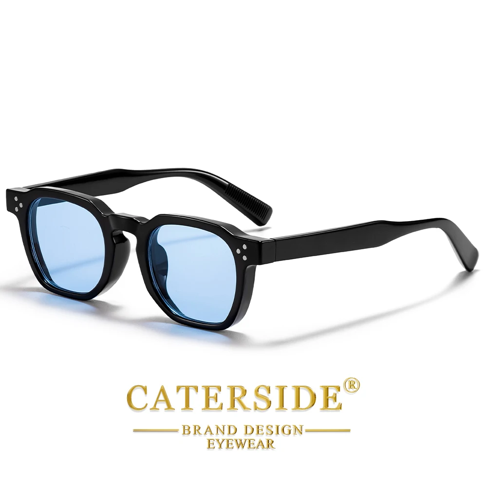 CATERSIDE Neue vielseitige Herren-Sonnenbrille, quadratisches Design, modische Sonnenbrille, Damen-Sonnenbrille für Outdoor-Reisen, Party-Dekoration, UV400 – Detail 11