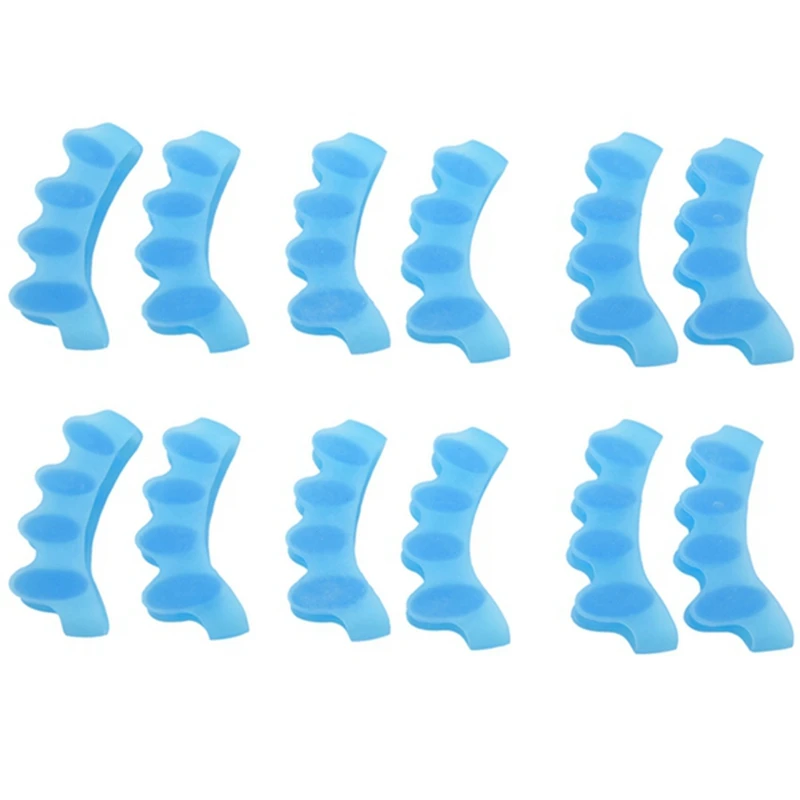 

Top Sale 6 Pairs Corrector, Toe Separator,Bunion Relief Protectors New Material Gel Hammer Toe Straightener,Toe Spacers