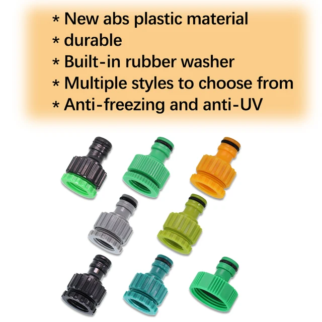 8Style 16 Mm 1/2 "3/4" 1 "Gyors Csatlakozó Kerti Tartozékok Tömlő Adapter Csatlakoztatás Javító Cső Illesztő Cumi Öntözőcső - Image 5