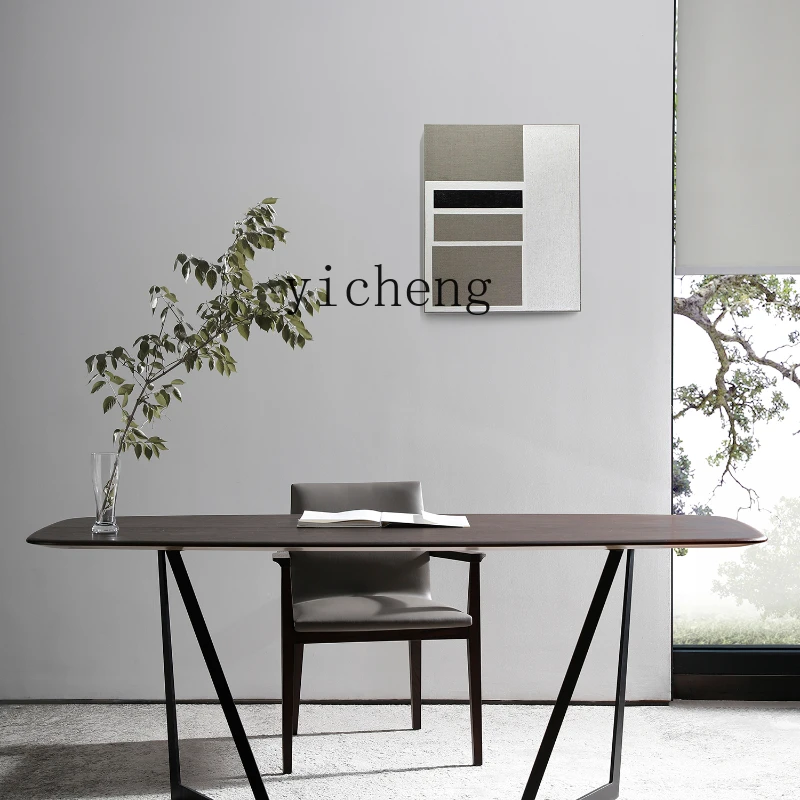 

ZK Minimalist Modern Desk Home Writing Desk Study Table Workbench