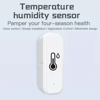 Smart WIFI Temperature Humidity Sensor APP Remote Monitor For Smart Home SmartLife Wireless Remote Monitor Works 1