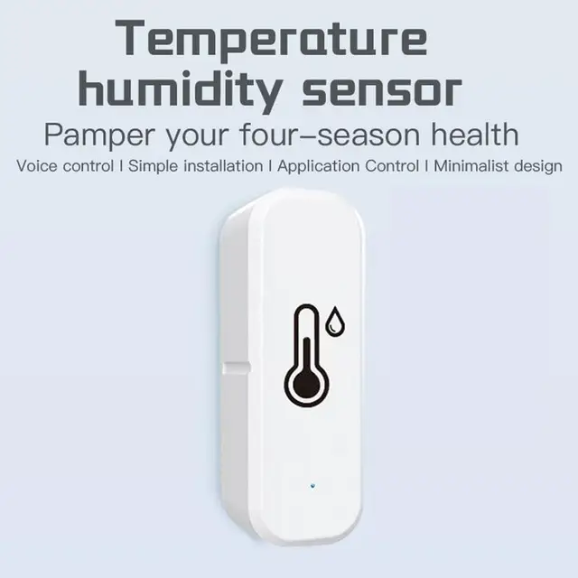 Smart WIFI Temperature Humidity Sensor APP Remote Monitor For Smart Home SmartLife Wireless Remote Monitor Works 1