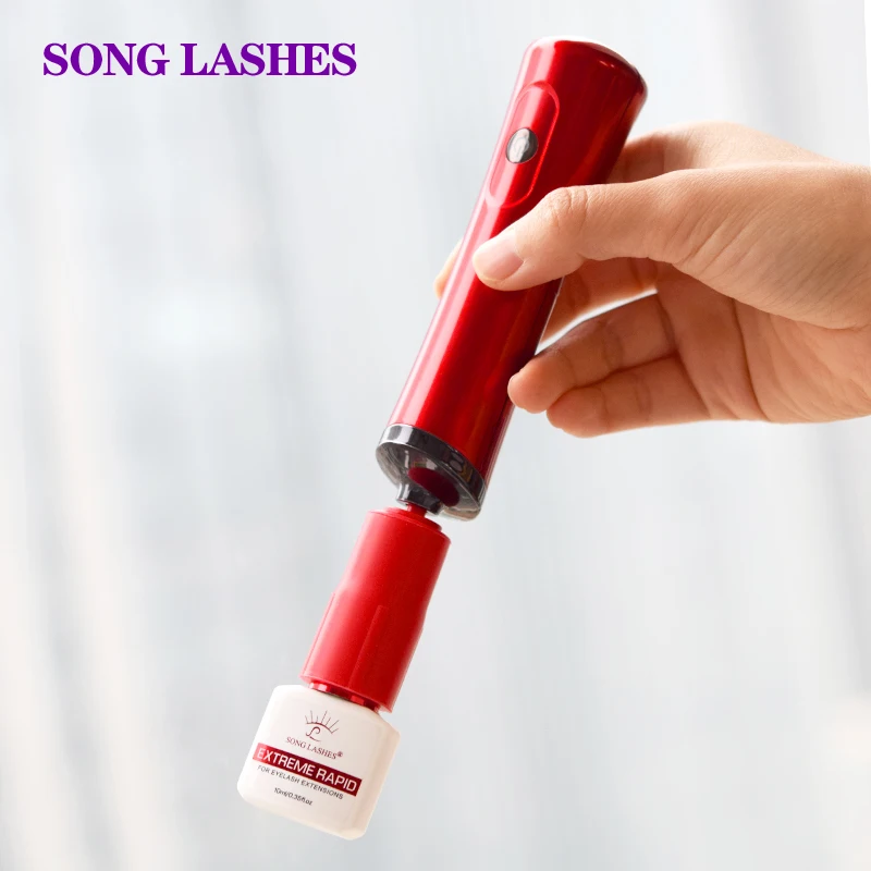 

Songlashes Shaking Machine Red White Black High Quality Machine Easy To Carry Women Makeup Tools