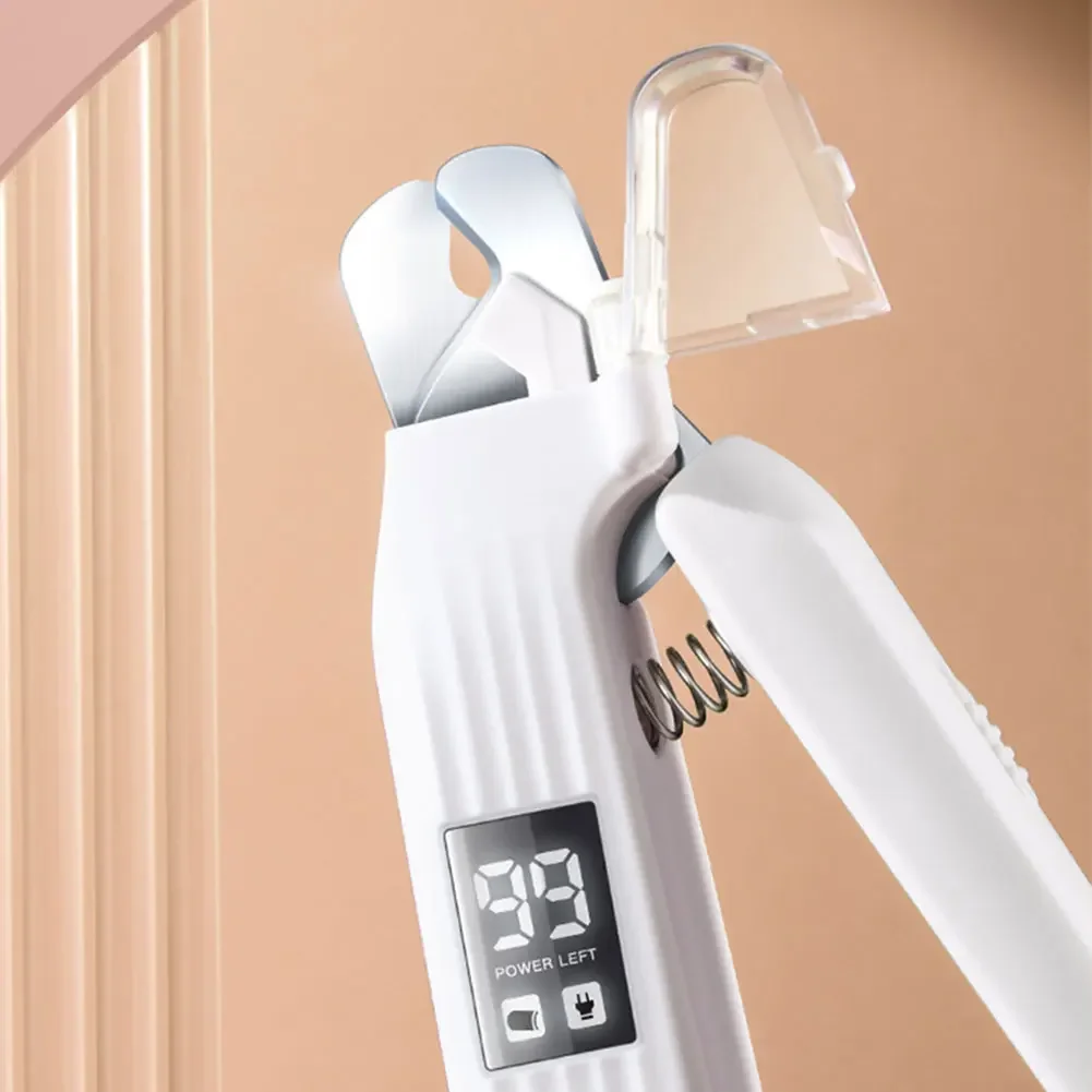 Electric Pet Nail Grinder Clipper with LED Lights for Dogs Cats
