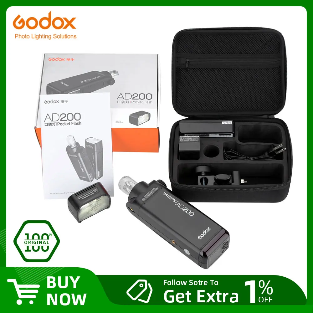 Godox AD200 Accessories Kit - Foto Erhardt