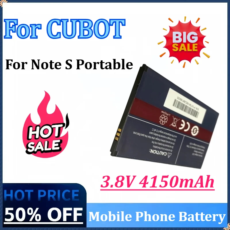 High-Capacity Rechargeable Mobile Phone Battery - 3.8V 4150mAh 15.77Wh