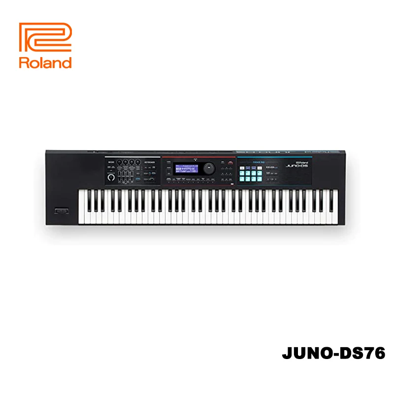 Tastiera Roland Juno-Ds A 76 Tasti Leggera Con Azione Sintetica Con Suoni Professionali Pianoforte Juno Ds